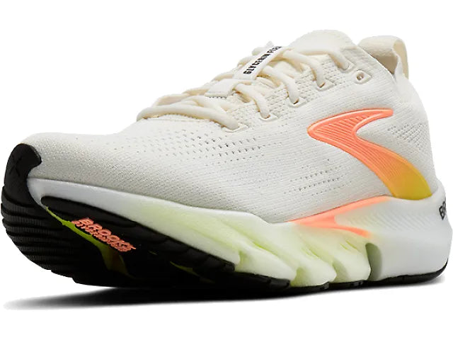 Brooks Women's Glycerin Flex - White / Peach / Nightlife