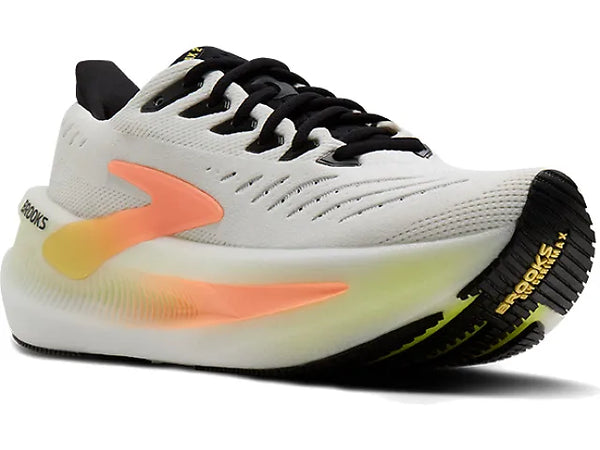 Brooks Women's Glycerin Max 2 - White/Cyber Yellow/Nightlife