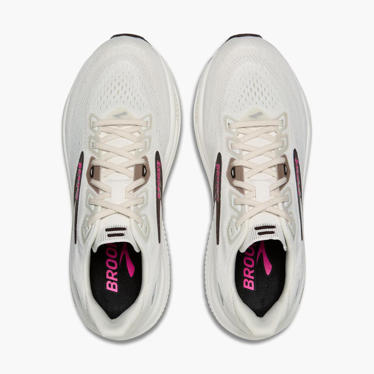 Brooks Women's Ghost 18 - Coconut/Coffee/Fuchsia