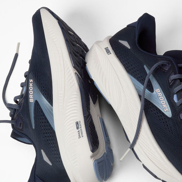 Brooks Women's Ghost 18 - Navy / Rain Washed / Coconut