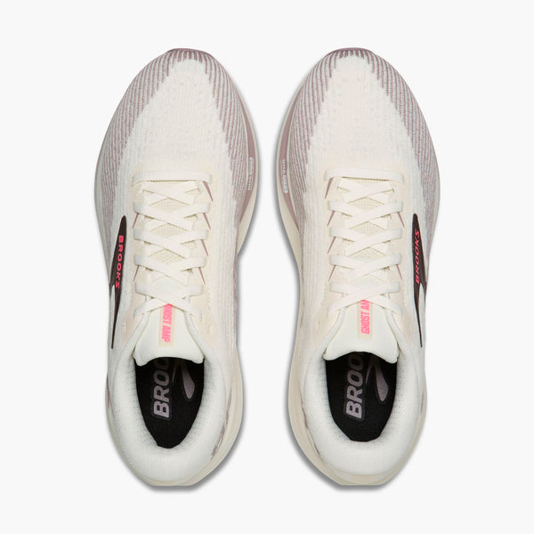 Brooks Women's Ghost Amp - Arctic Wolf / Dove / Pink