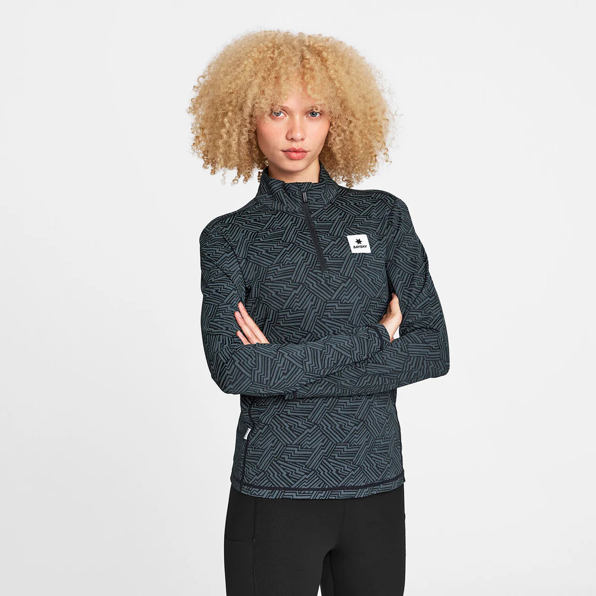 SAYSKY Women's Reflective Pace 1/2 Zip