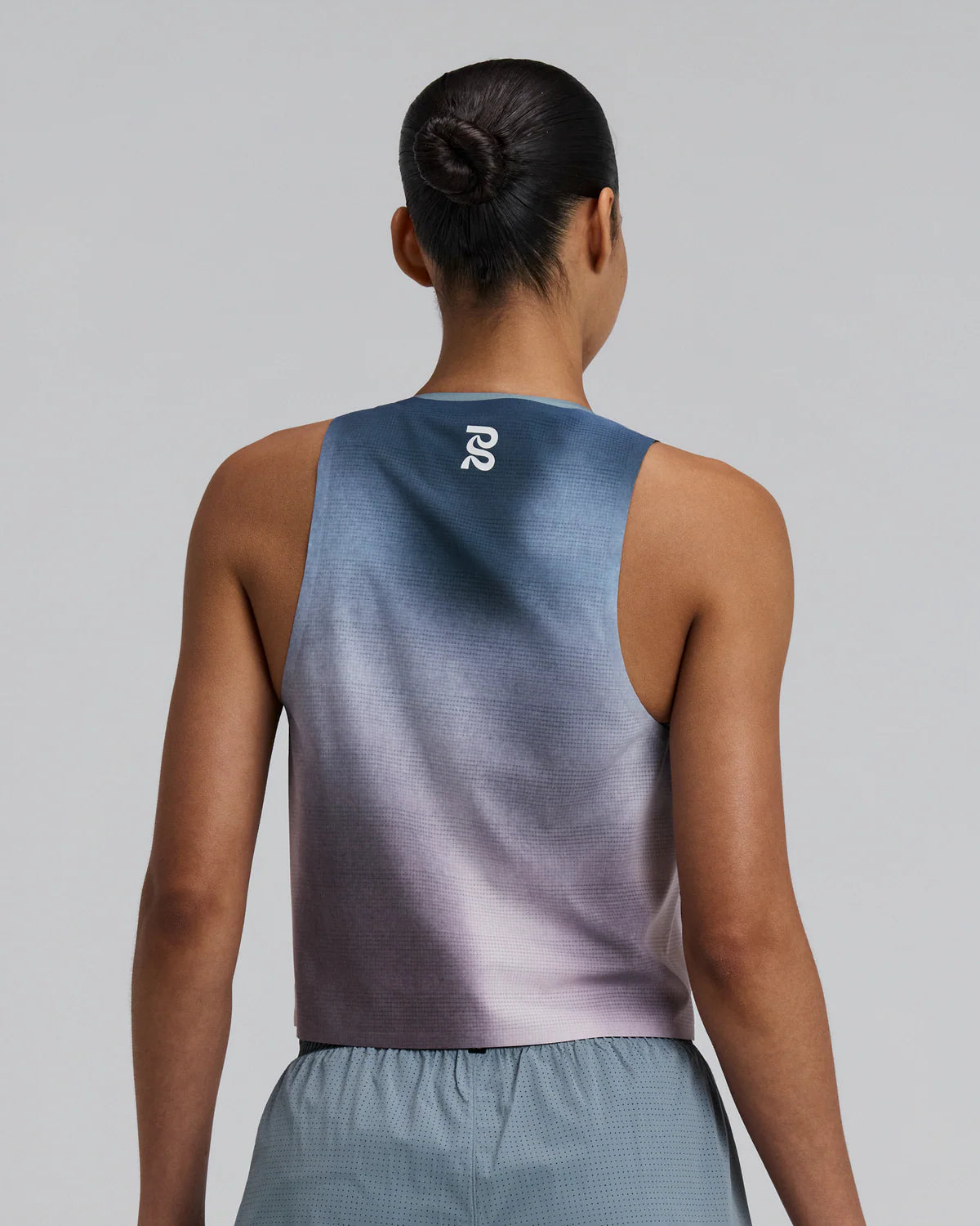Women's CoolGrid™ Race Singlet - Flow State Aegean Multi