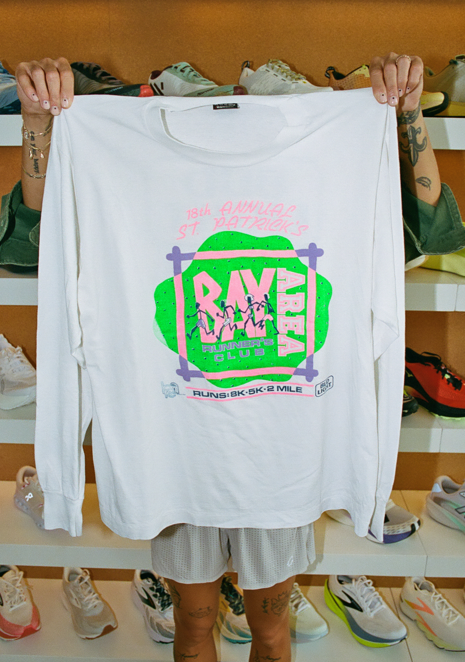 Running Supply x Running Wylder Vintage Bay Area St. Patrick's Day LS Tee