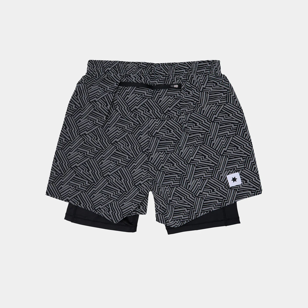 SAYSKY - Men's Reflective Pace 2-in-1 Shorts
