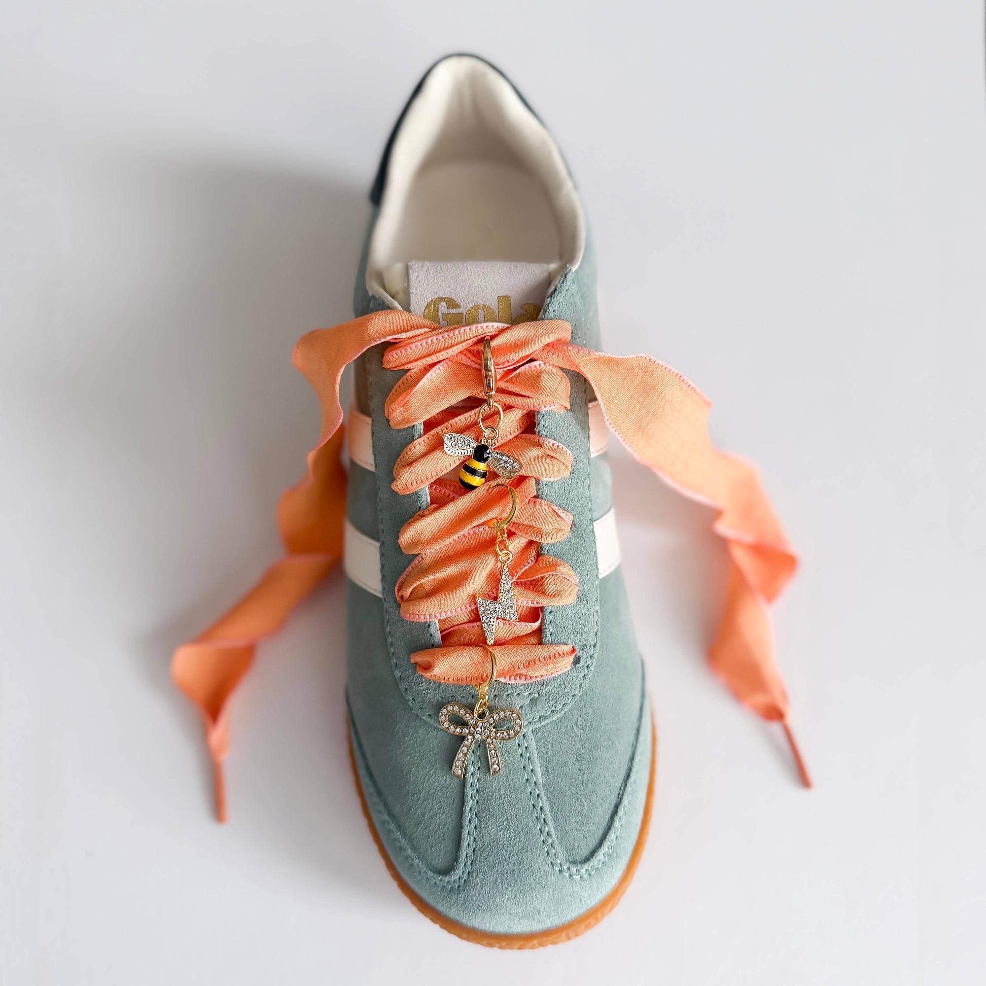 Leo + Lee Shoe Charm and Lace Sets