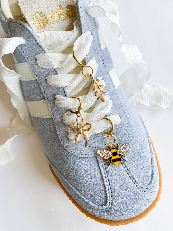 Leo + Lee Shoe Charm and Lace Sets