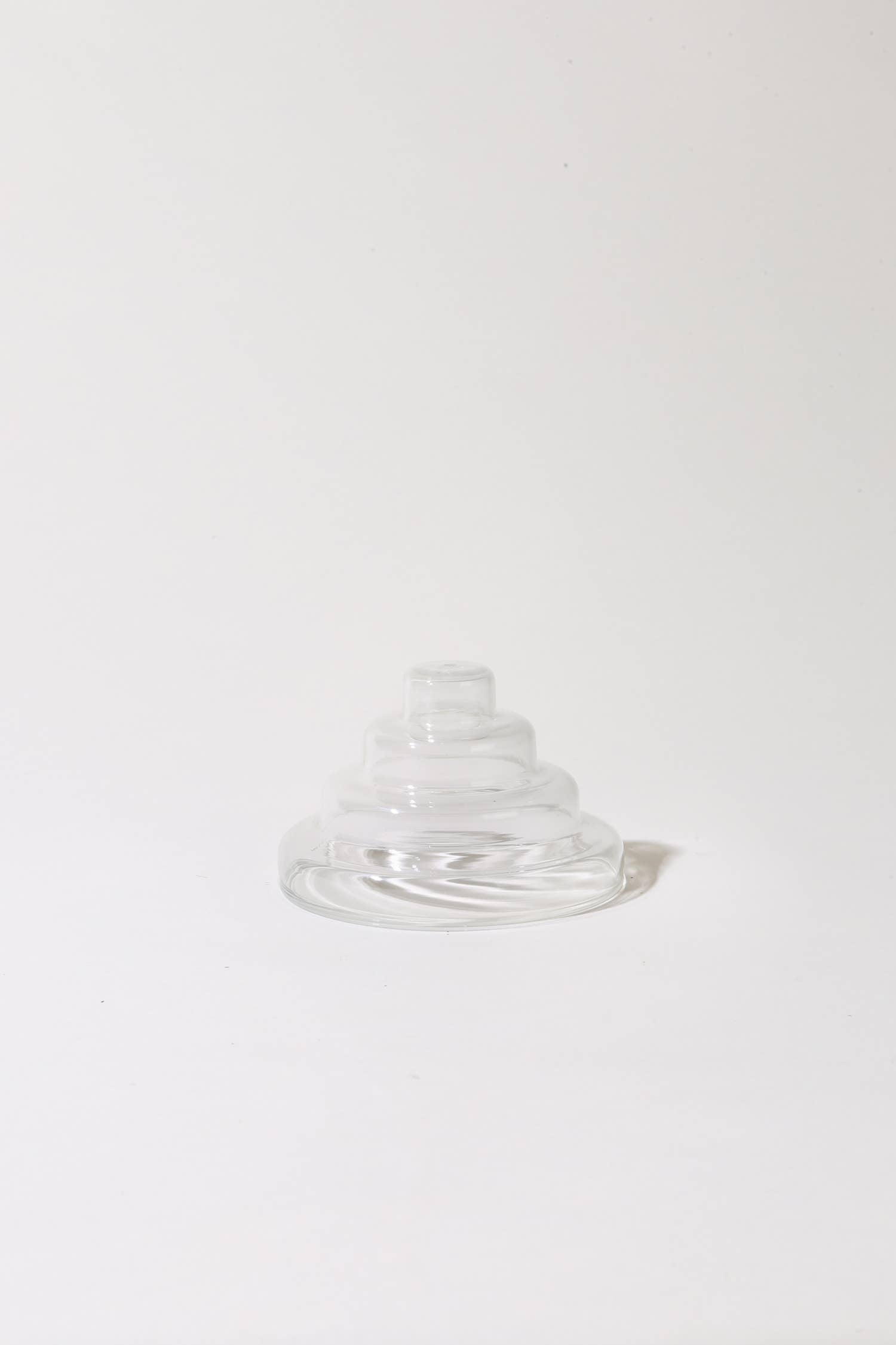 Yield Glass Meso Incense Holder - Clear