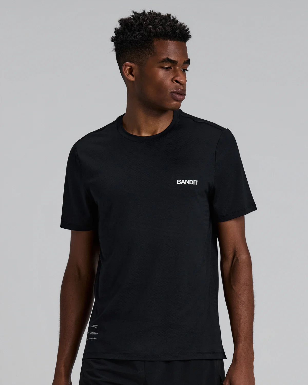 Bandit Men's Micromesh™ Run Tee - Black