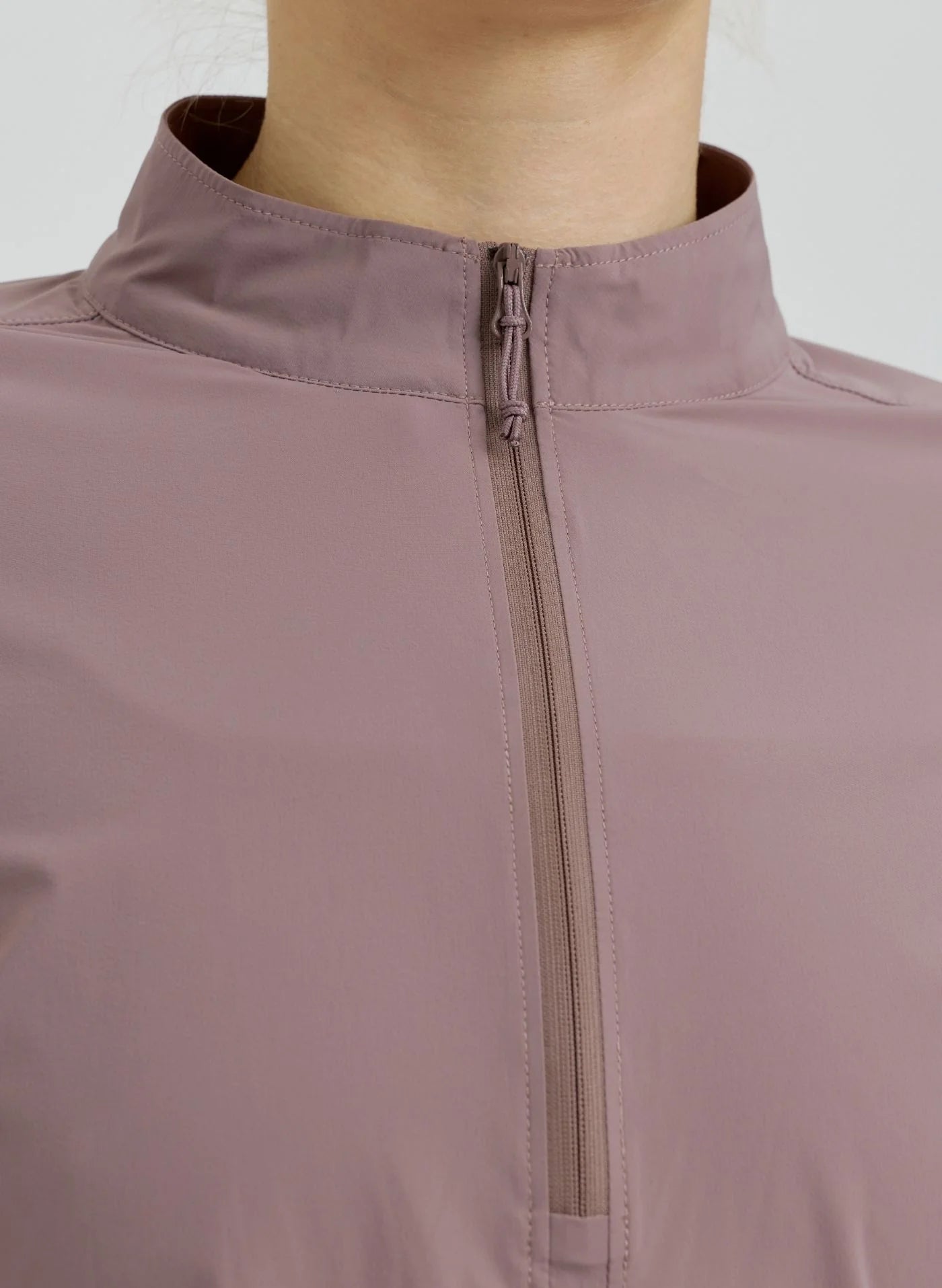 Pruzan Aerostretch Half Zip - Twilight Mauve