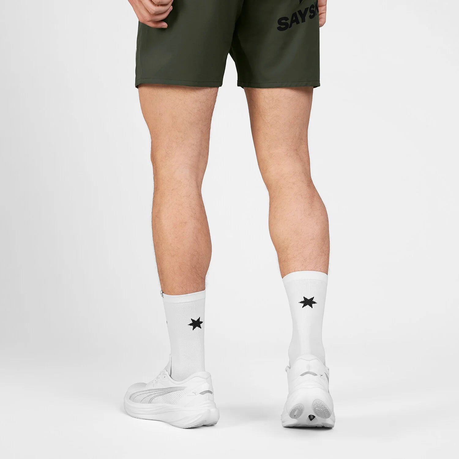 SAYSKY Combat High Socks - White