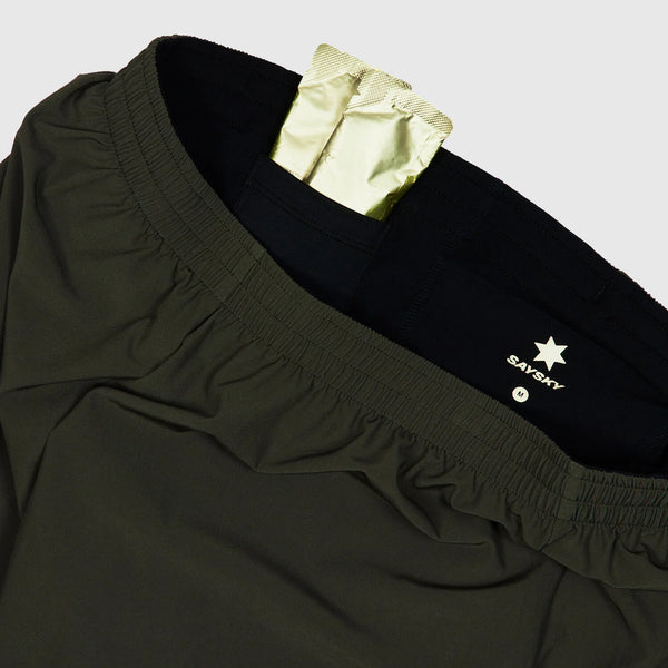 SAYSKY Pace Shorts 5" - Green