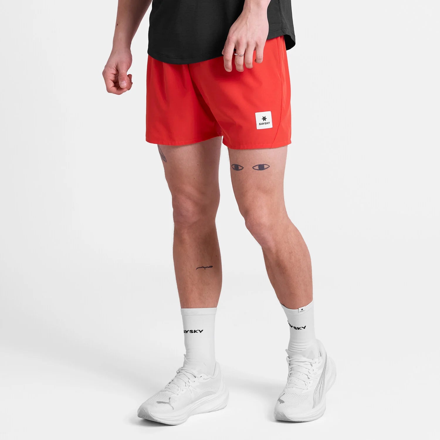 SAYSKY Pace Shorts 5" - Red