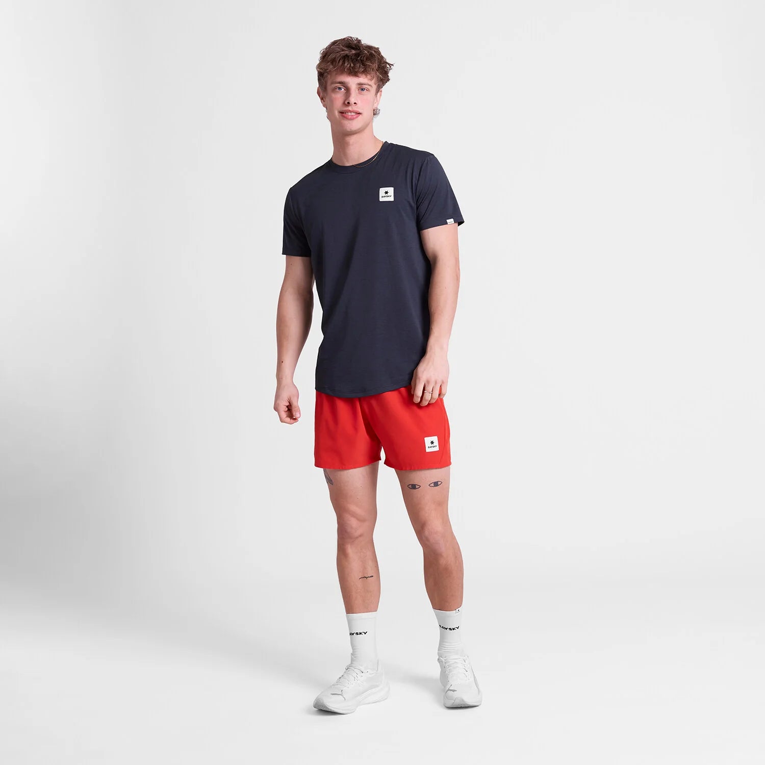 SAYSKY Pace Shorts 5" - Red