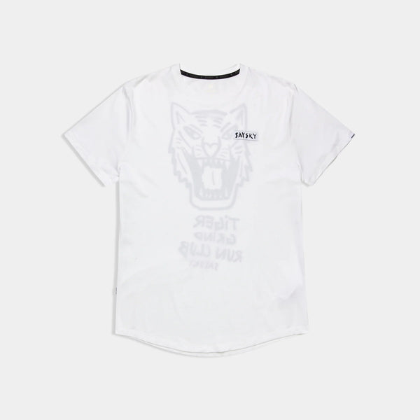 SAYSKY Tiger Combat Pro T-Shirt - White