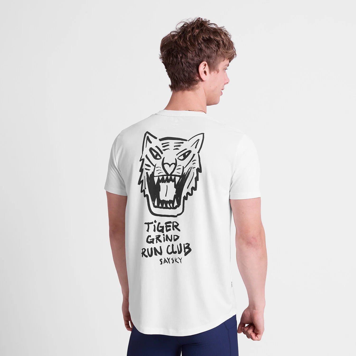 SAYSKY Tiger Combat Pro T-Shirt - White
