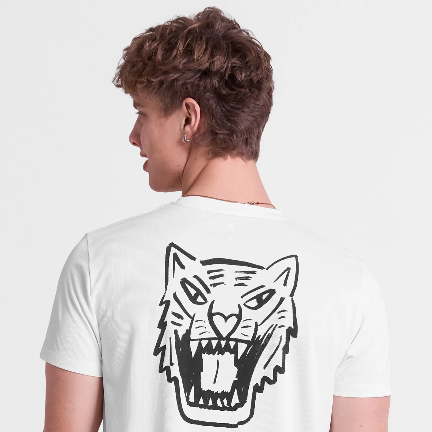 SAYSKY Tiger Combat Pro T-Shirt - White