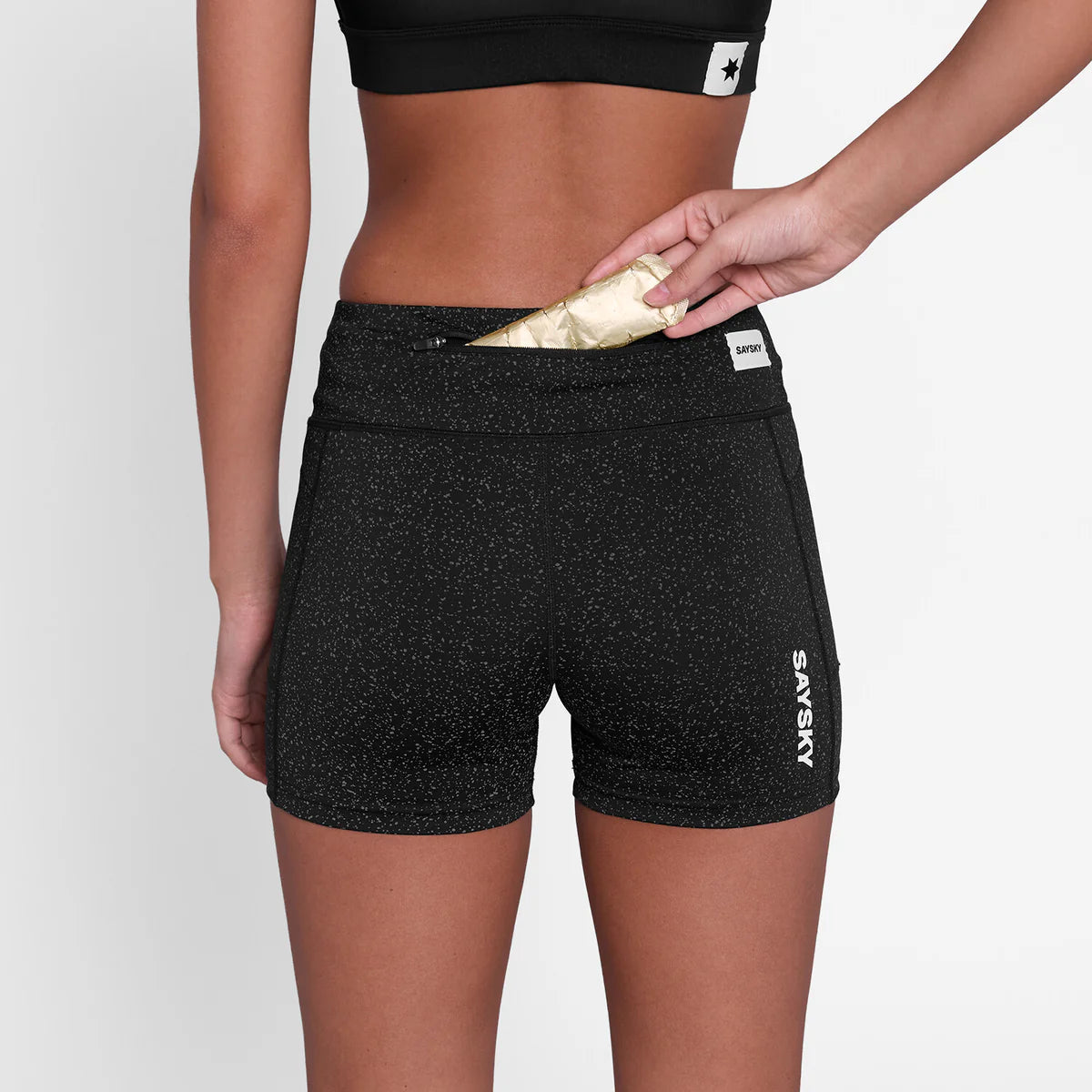 SAYSKY Women's Universe Combat+ Short Tights 4"