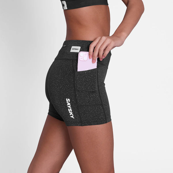 SAYSKY Women's Universe Combat+ Short Tights 4"