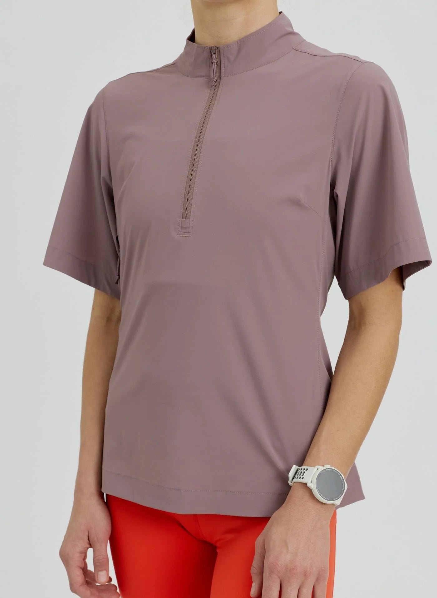 Pruzan Aerostretch Half Zip - Twilight Mauve