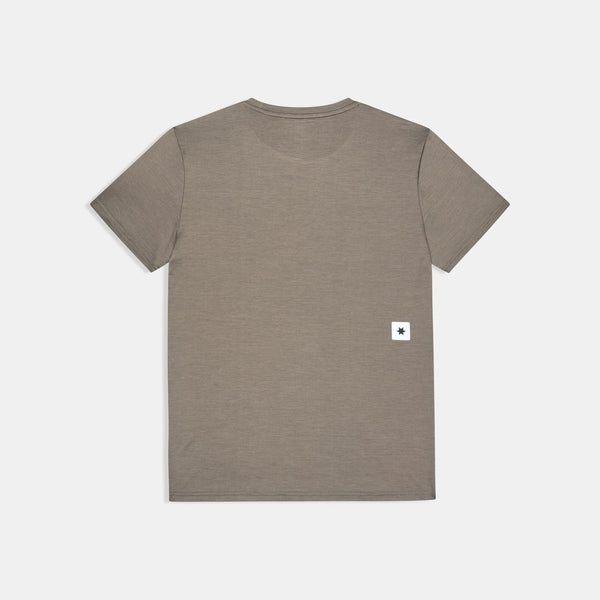 SAYSKY Men's Clean Pace T-Shirt - Taupe