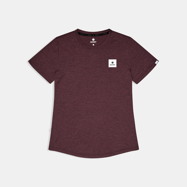 Saysky Women's Combat Pro T-shirt - Burgundy