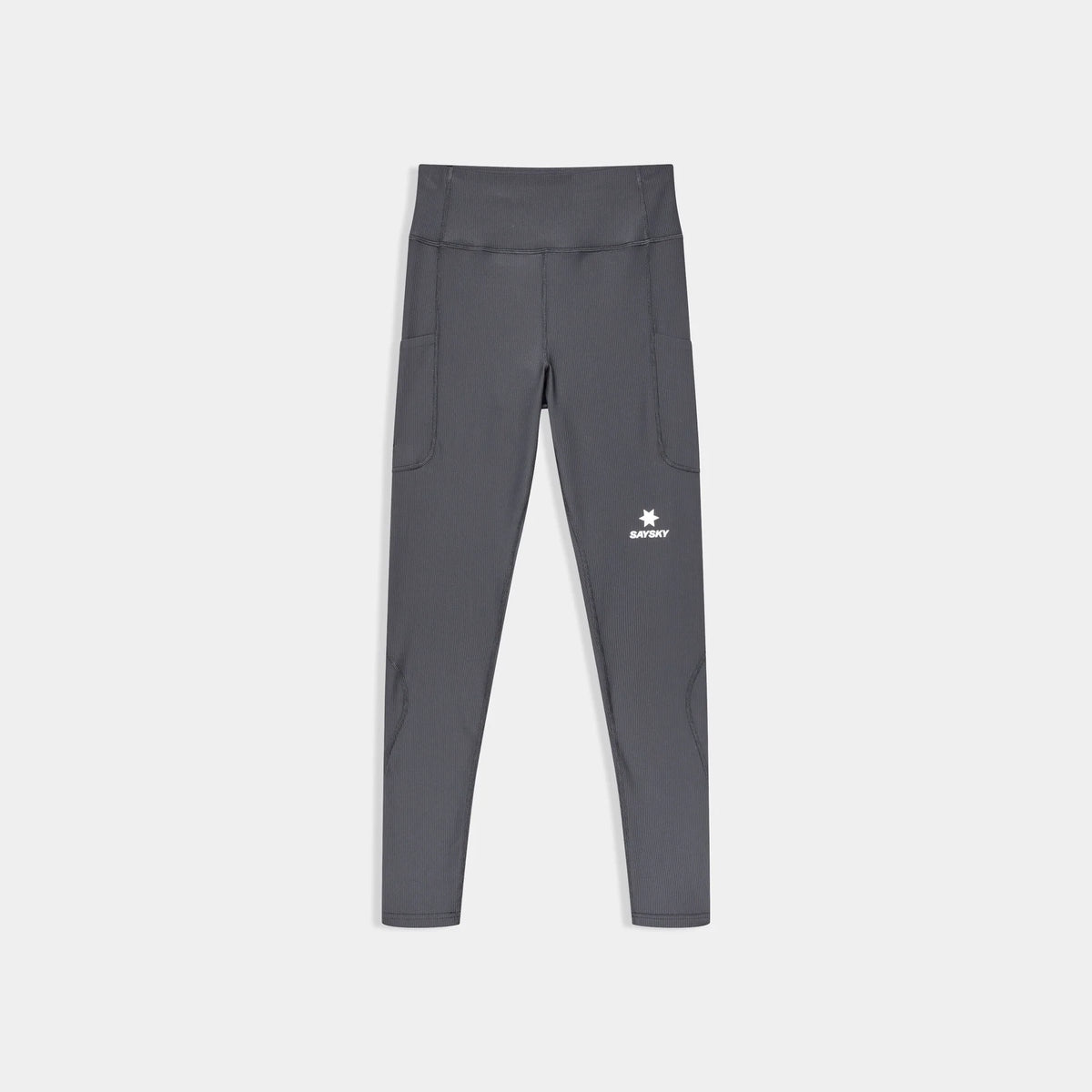 SAYSKY Women's Combat+ Rib Tights  - Grey