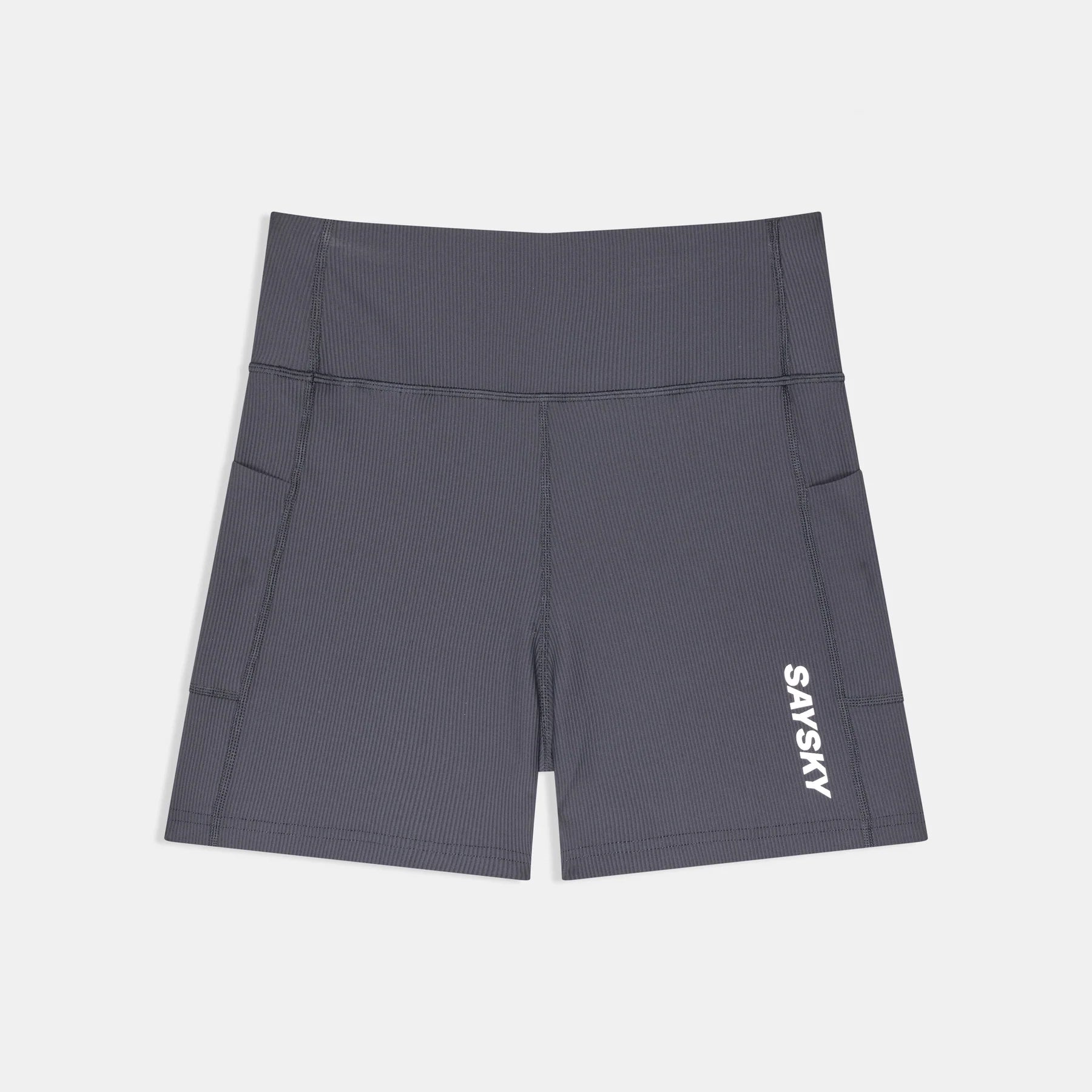SAYSKY Women's Combat+ Rib Short Tights 4" - Grey