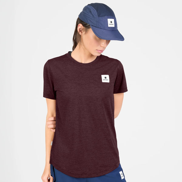 Saysky Women's Combat Pro T-shirt - Burgundy
