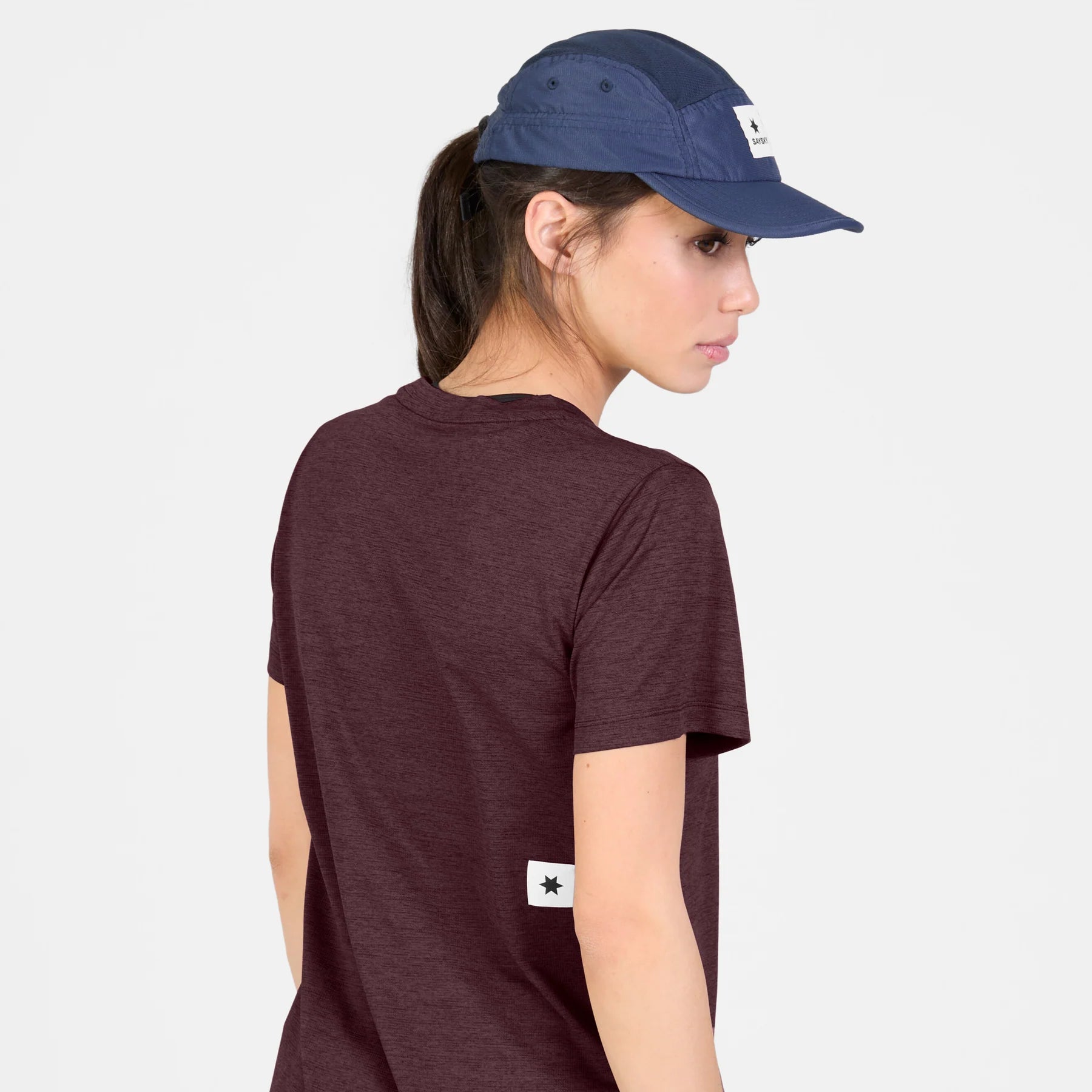 Saysky Women's Combat Pro T-shirt - Burgundy
