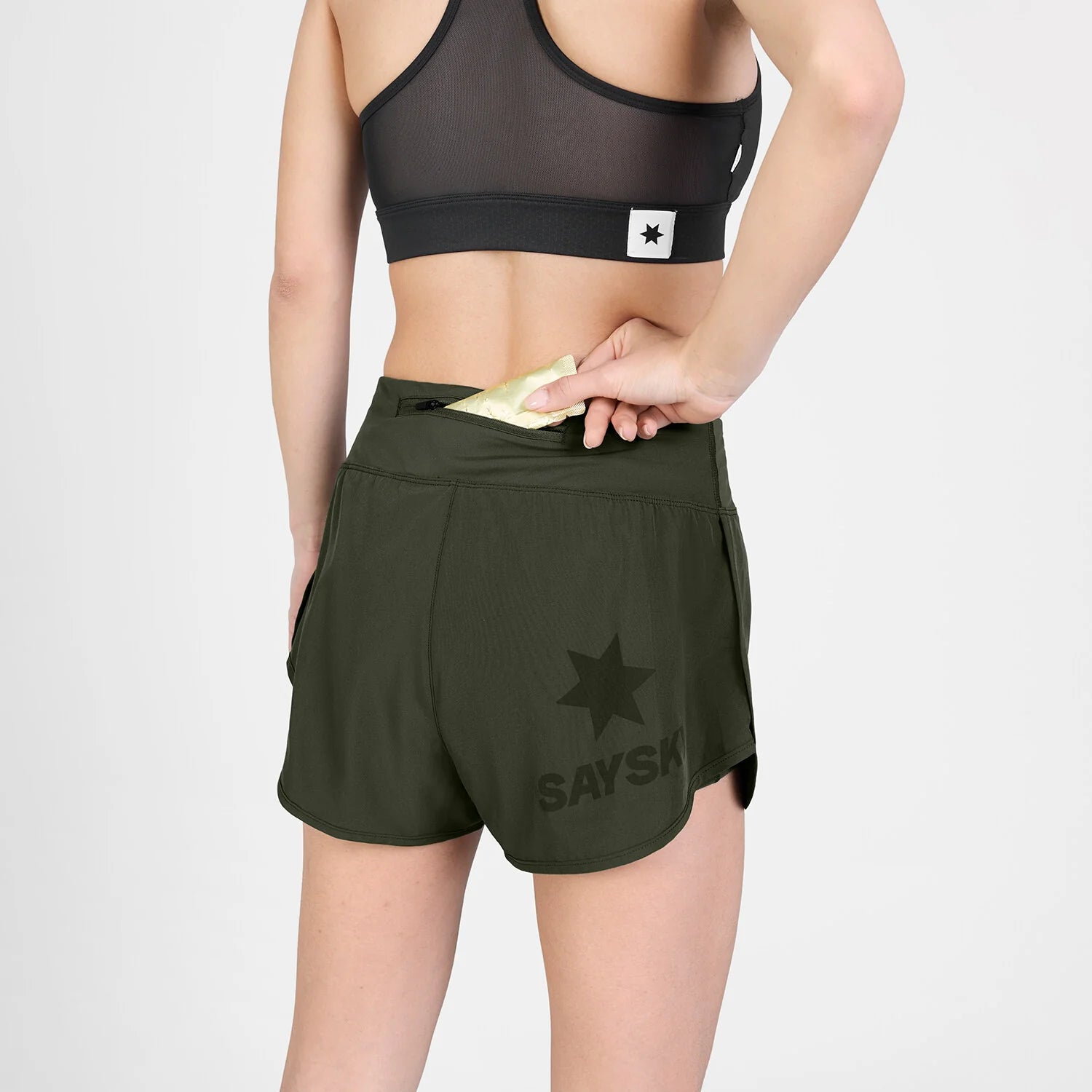SAYSKY Women's Pace Shorts 3" - Green