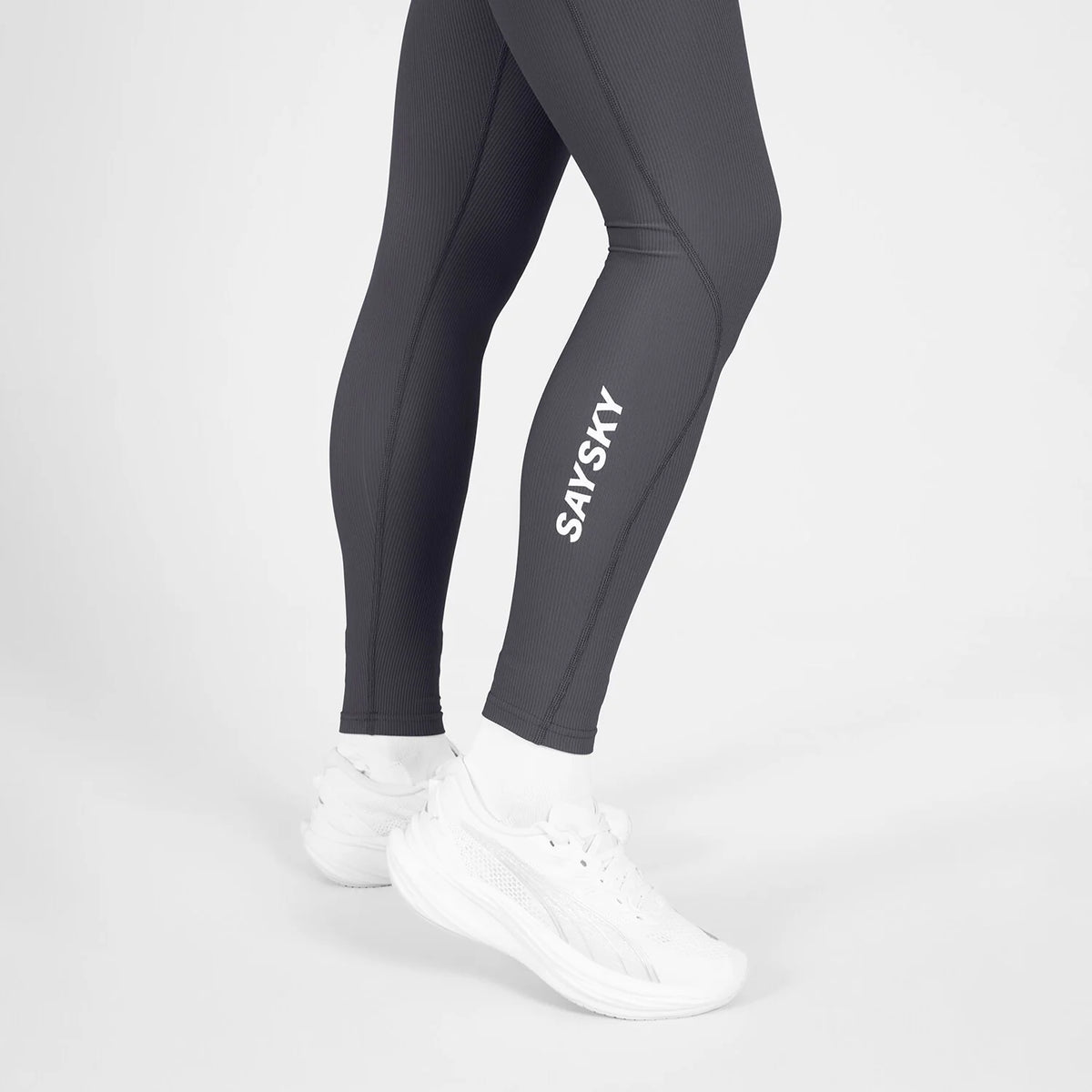 SAYSKY Women's Combat+ Rib Tights  - Grey