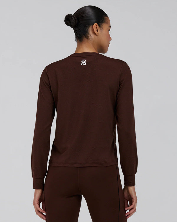 Bandit Women's Micromesh™ Long Sleeve Tee - Cacao