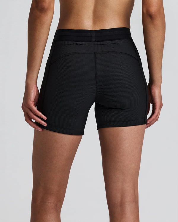 Bandit Women's Cadence Rib 5" Compression Next Gen - Black