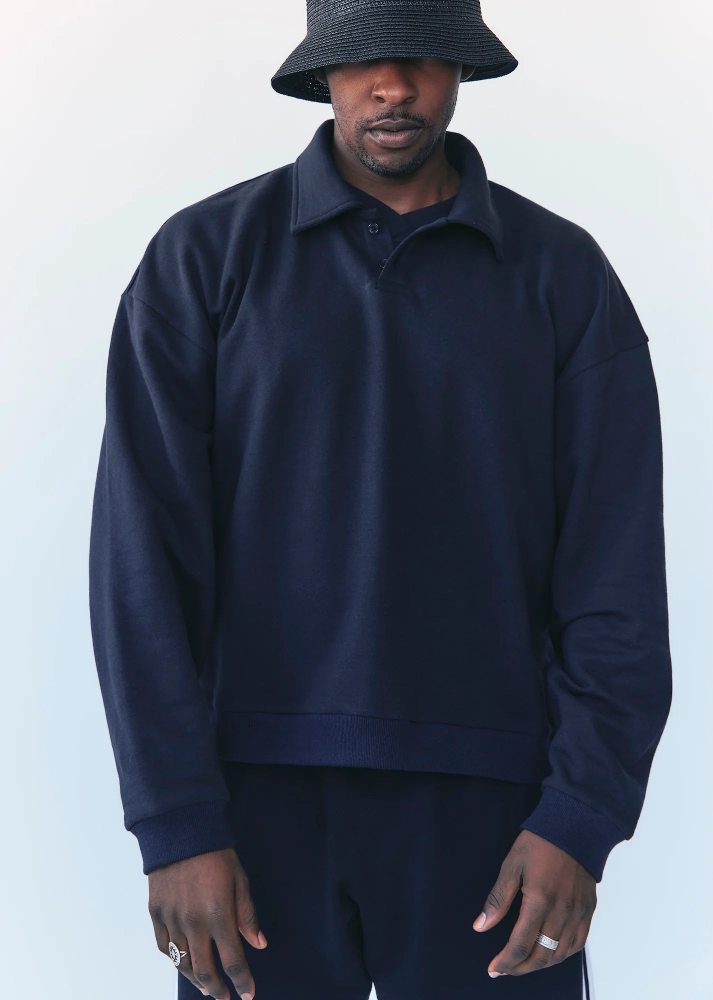 h-o-r-s-e sport the navy polo sweatshirt