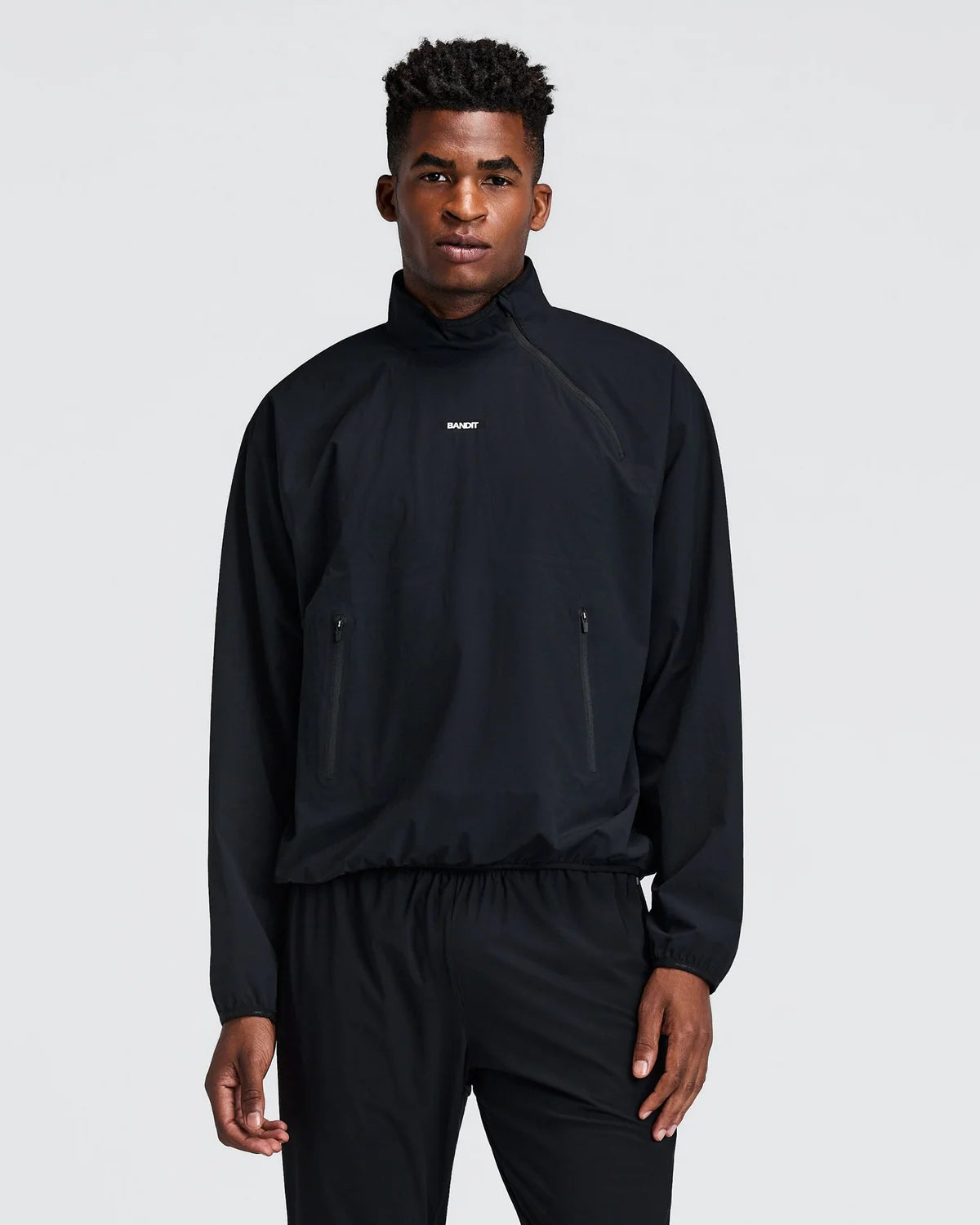 Bandit Men's Hitaishō Zip Pullover - Black