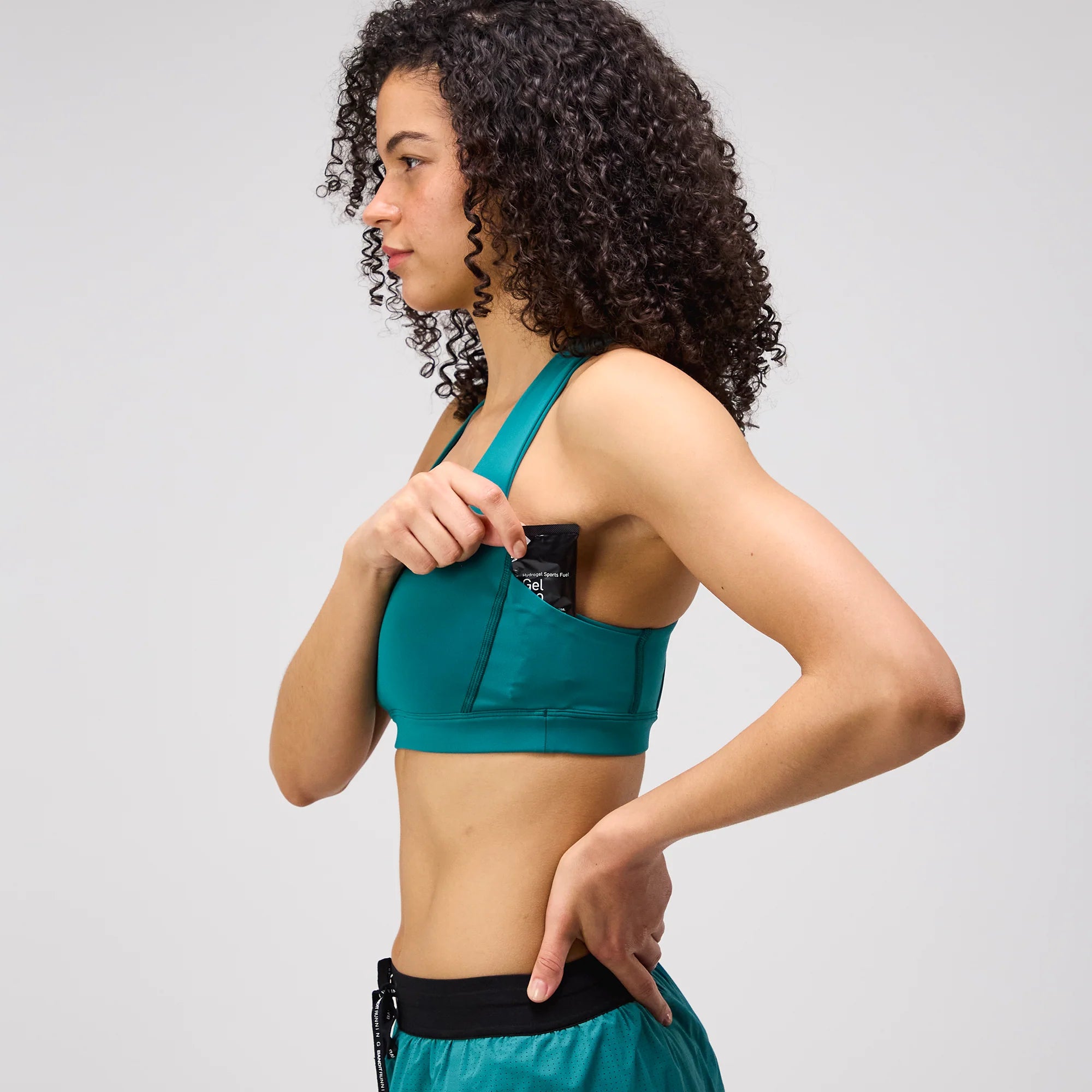 Bandit Stamina™ Scoop Neck Run Bra - Gulfstream