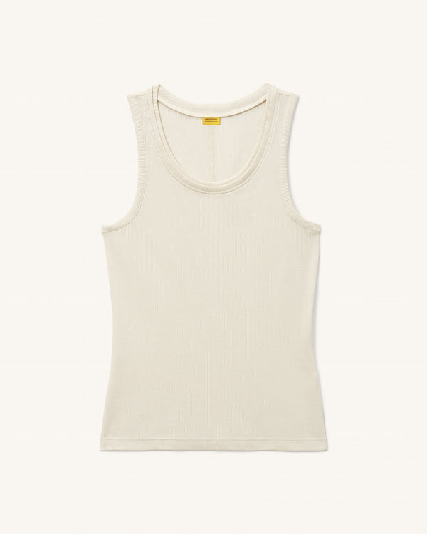 Hikerkind Ribbed Merino Tank - Betula
