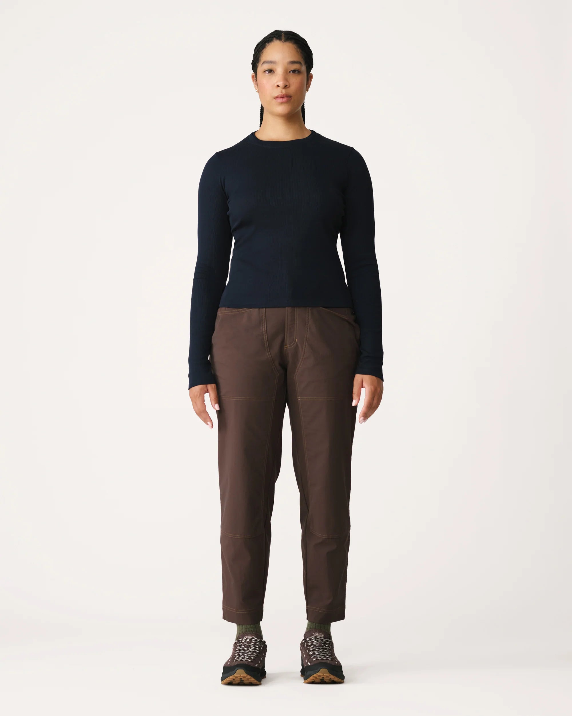 Hikerkind Ribbed Merino Longsleeve 01 - WOAD