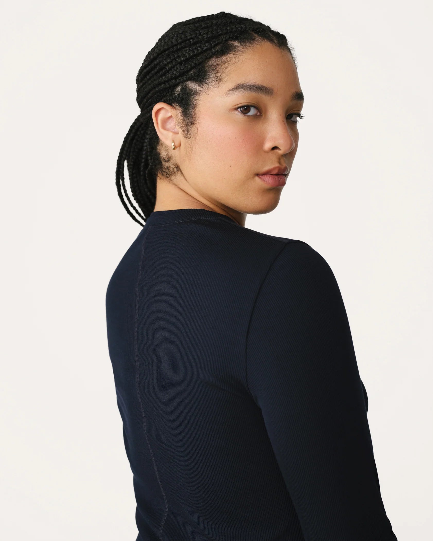 Hikerkind Ribbed Merino Longsleeve 01 - WOAD