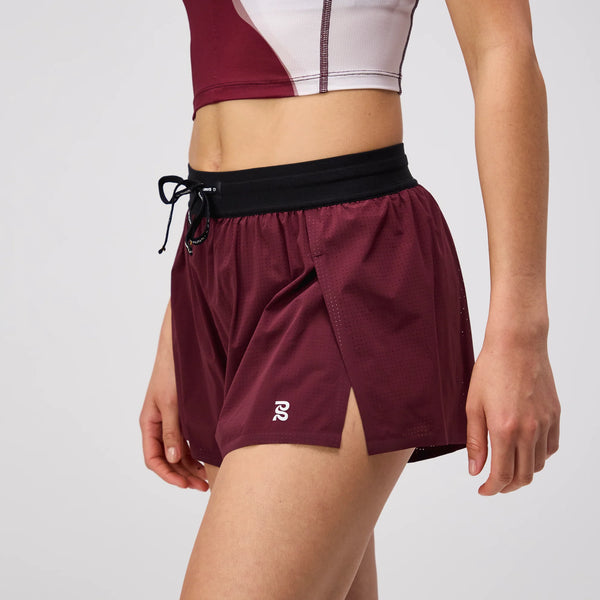 Bandit Vento™ Women's 3" Split Short - Port