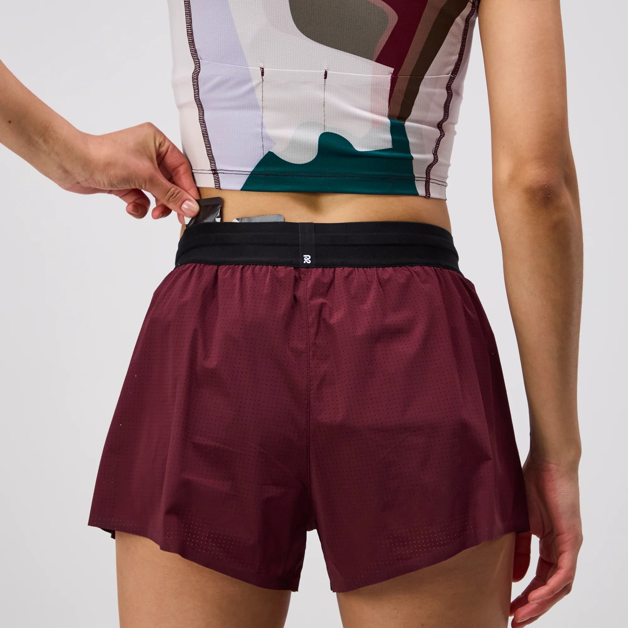 Bandit Vento™ Women's 3" Split Short - Port