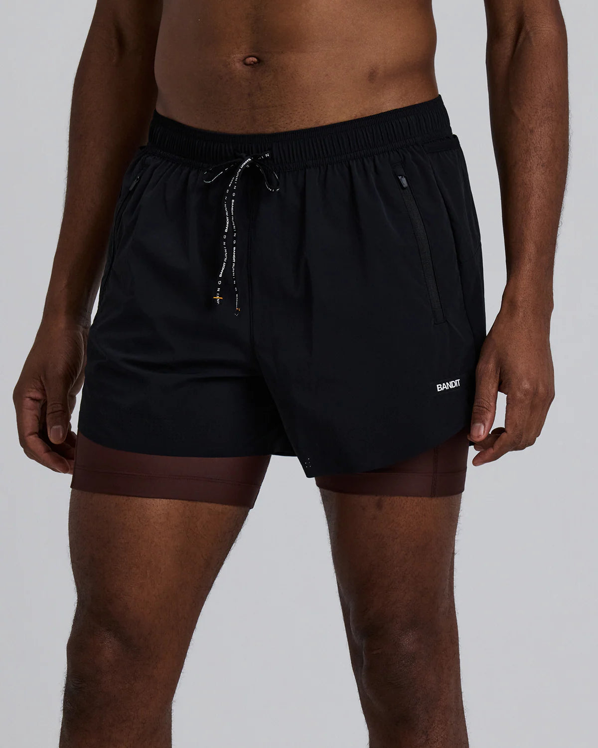 Bandit Men's Vento™ Next Gen 2-In-1 Run Short - Black