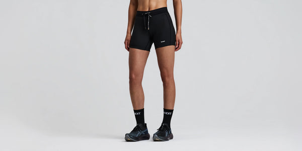 Bandit Women's Cadence Rib 5" Compression Next Gen - Black