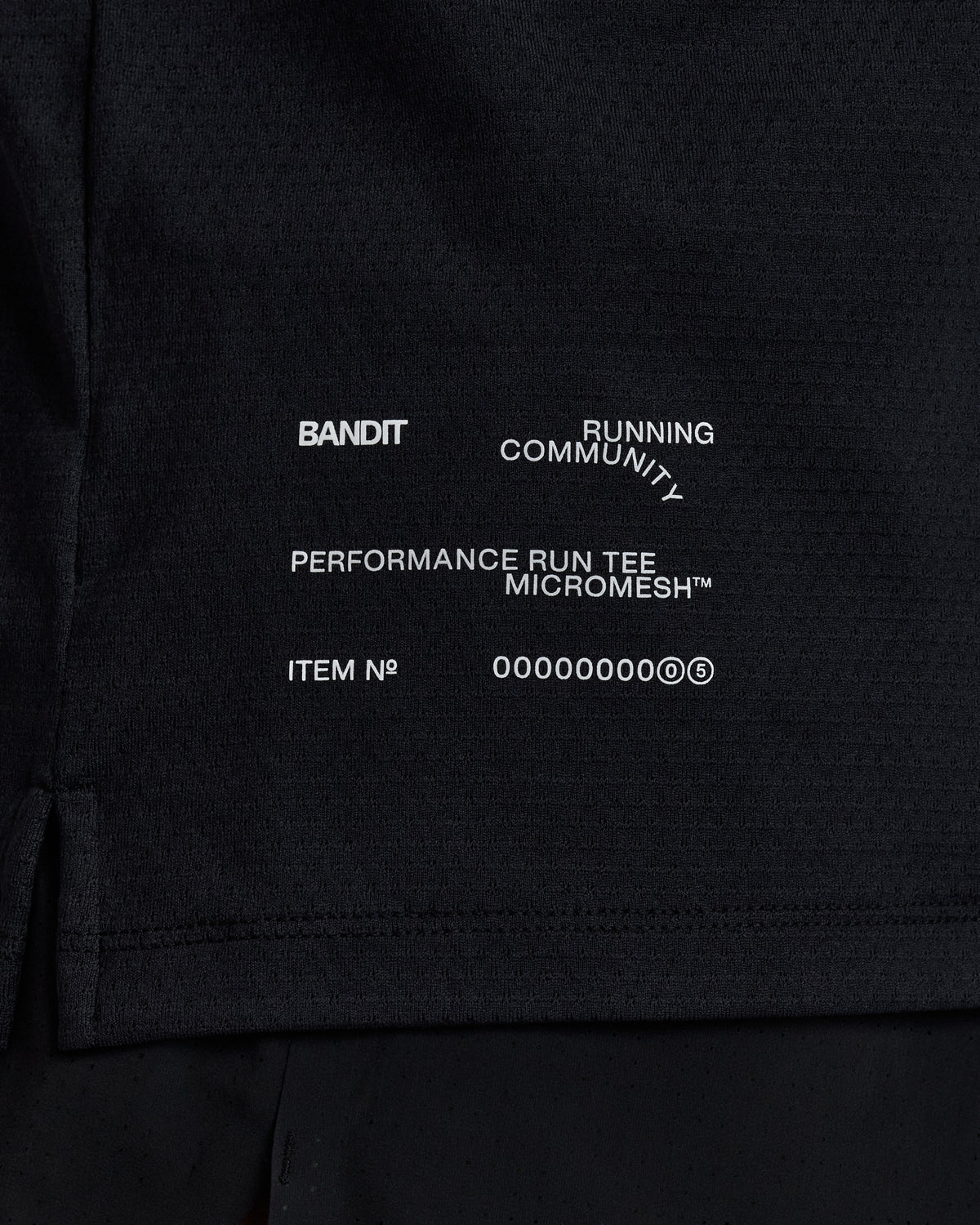Bandit Men's Micromesh™ Run Tee - Black