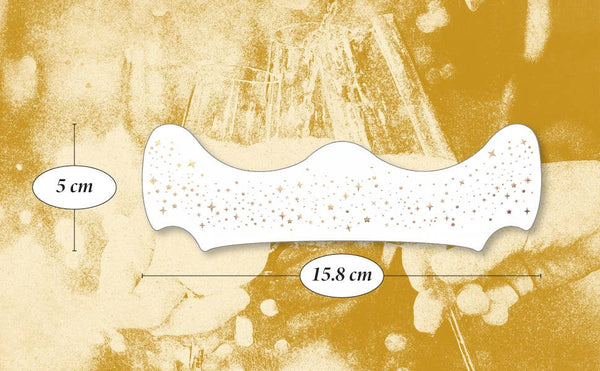 Fazit Gold Glitter Freckles Makeup Patches