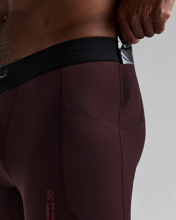 Bandit Men's SoLite™ Quarter Tights - Espresso