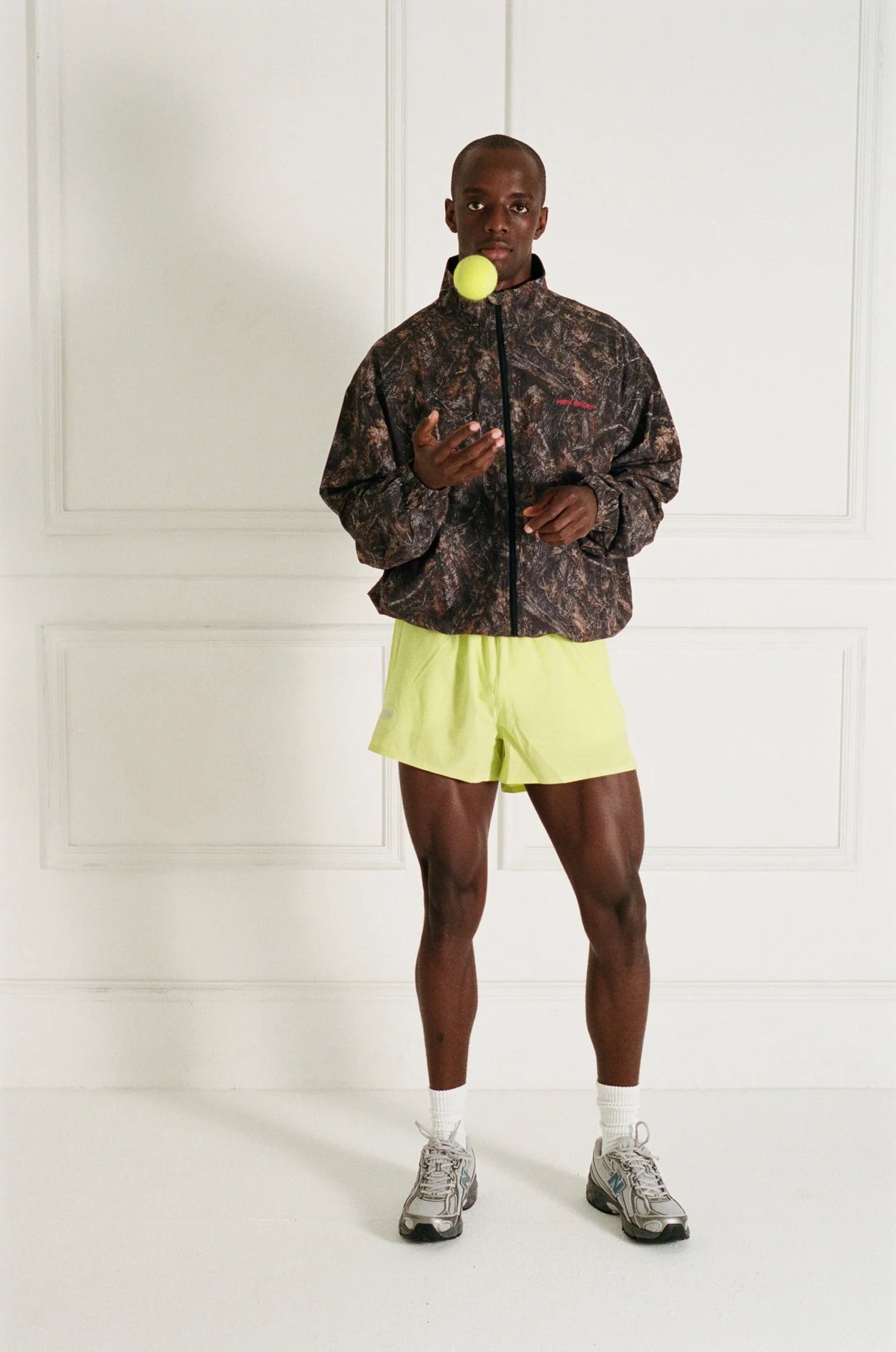 Human By Nature - Marathon Shorts Neon Green