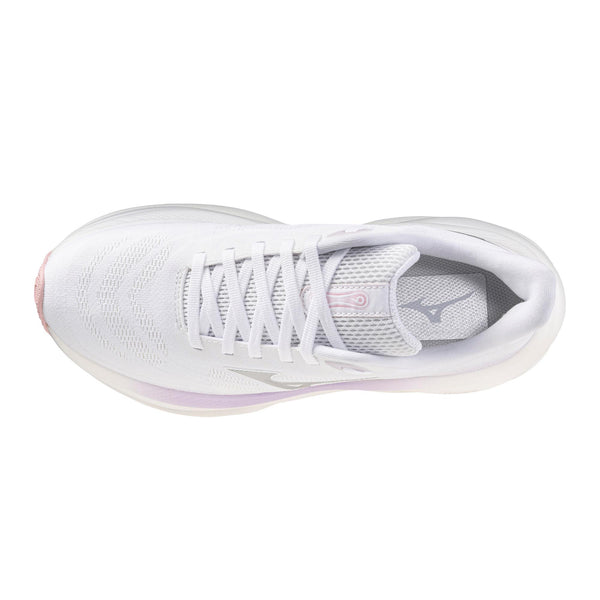 Mizuno Women's Wave Sky 9 - White/Silver