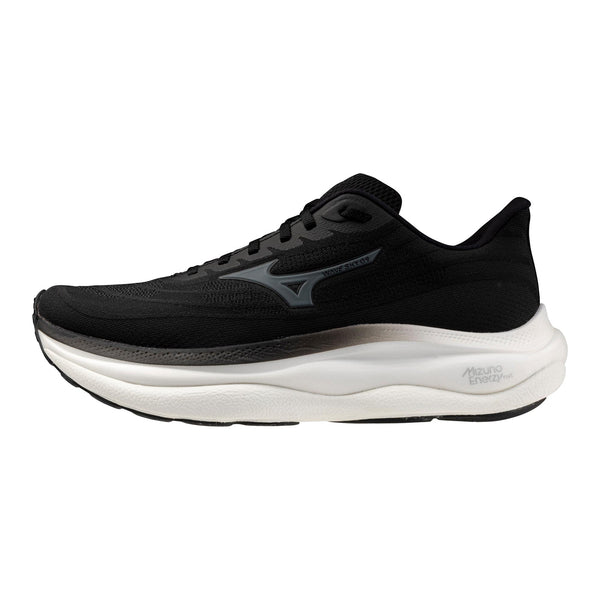Mizuno Men's Wave Sky 9 Wide 2E - Black/Metallic Grey